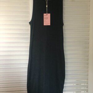 Quince Tencel Rib Knit Tank Dress
